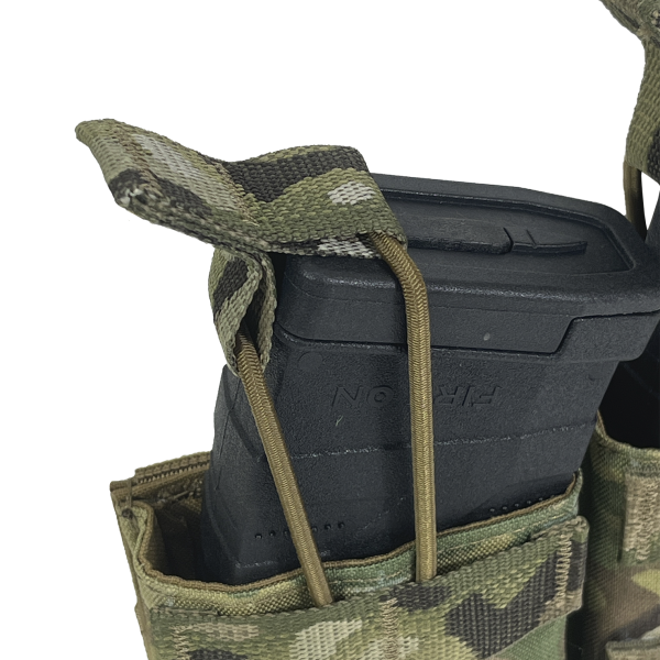 Подсумок для двух магазинов "АК-2 Gen.2" открытый SOF MULTICAM — изображение 5