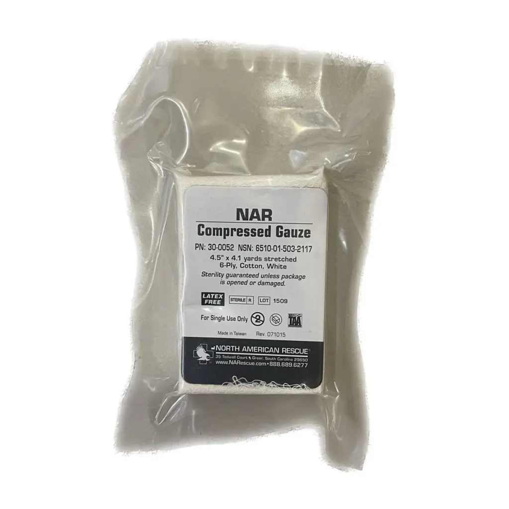 Бинт для тампонади NAR Compressed Gauze